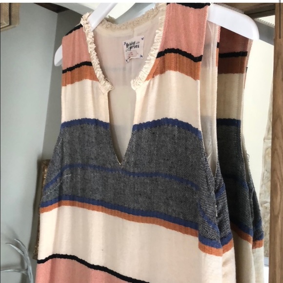 Anthropologie Holding Horses Fringe Dress - Picture 3 of 6